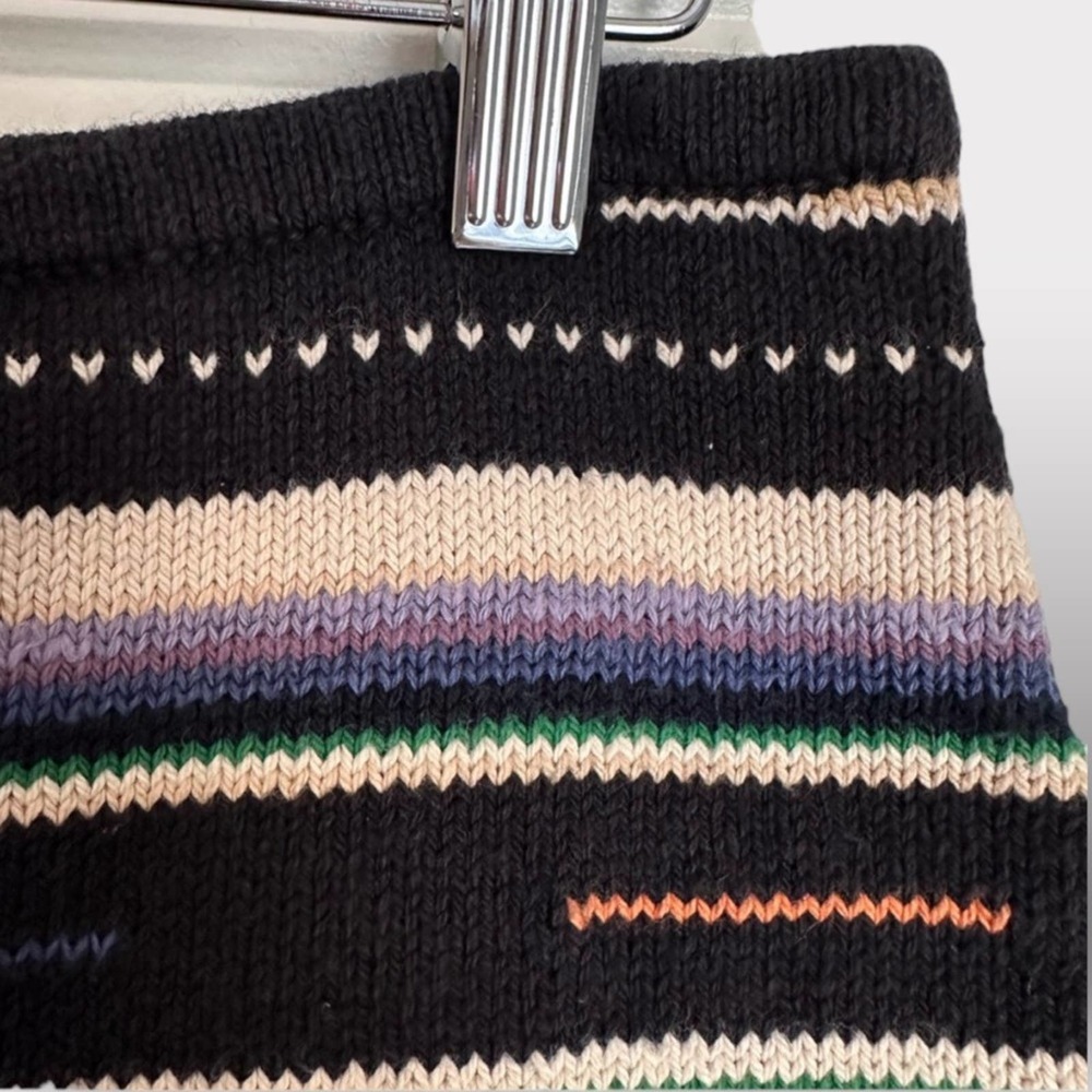 Ralph Lauren Striped Knit Mini Skirt M - Picture 4 of 9